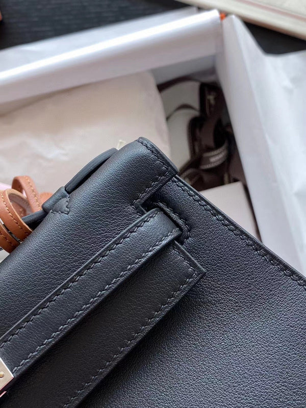 Close-up detail of elegant bag design