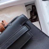 Close-up detail of elegant bag design