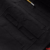 Back view of Rhude luxury clothing with everyday silhouette