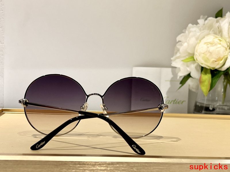 Lifestyle view of Cartier unisex sunglasses