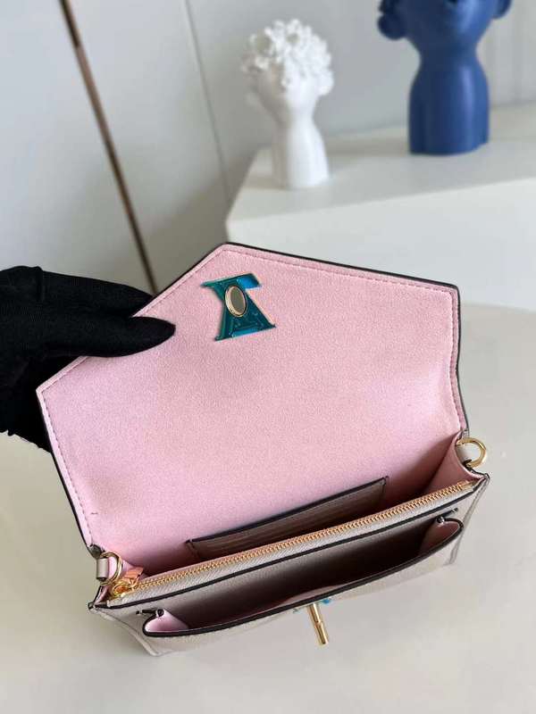 Close-up detail of elevated sleek women's handbag – women's luxury accessory