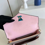 Close-up detail of elevated sleek women's handbag – women's luxury accessory