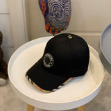 Front view of Burberry unisex cap