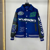 Back view of Louis Vuitton luxury clothing with relaxed-fit cut