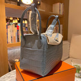 Close-up detail of timeless bag design
