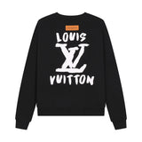 Front view of Louis Vuitton luxury clothing with streetwear-inspired cut
