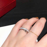 Side view of Cartier unisex jewelry piece
