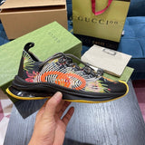 Gucci bold contrast luxury sneakers view 6 streetwear statement look
