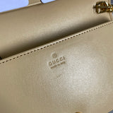 Top view of refined premium women's handbag – women's statement bag