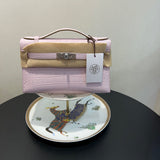 Close-up detail of curated bag design