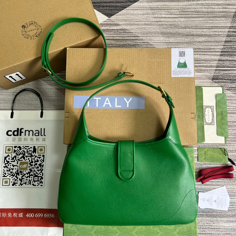 Close-up detail of structured bag design