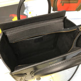 Front view of sleek chic women's handbag – women's everyday handbag