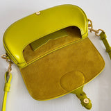 Front view of premium sleek women's handbag – women's luxury accessory
