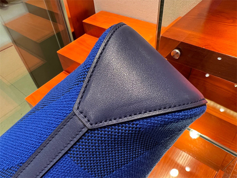 Close-up detail of polished bag design