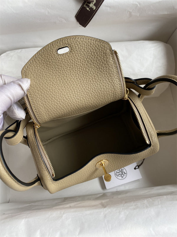 Interior view of polished premium bag