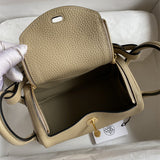 Interior view of polished premium bag