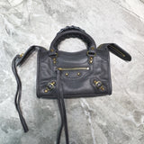 Classic Premium PU Leather Handbag - Polished Finish | Women's Designer-Inspired Purse #899 - close-up detail shot (image 3) of designer-inspired handbag
