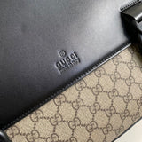 Handle and strap detail of everyday-luxe polished women's handbag – women's luxury accessory