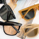 Side view of Louis Vuitton unisex sunglasses