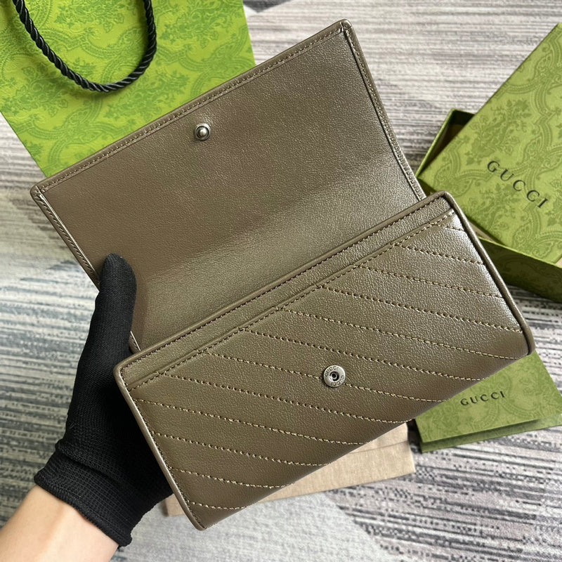 Interior view of polished classic women's handbag – women's designer-style accessory