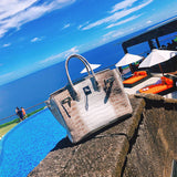  signature structured bag styled with outfit