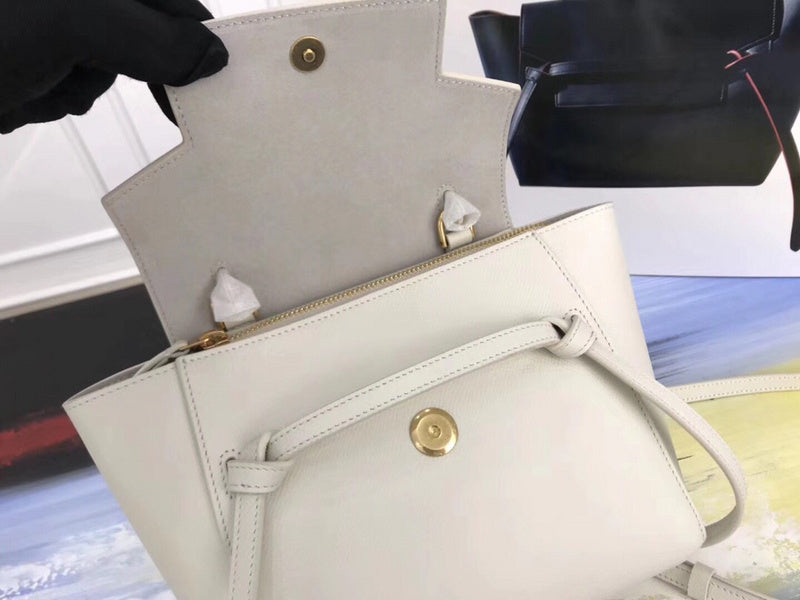 Top view of everyday-luxe modern women's handbag – women's designer-style accessory