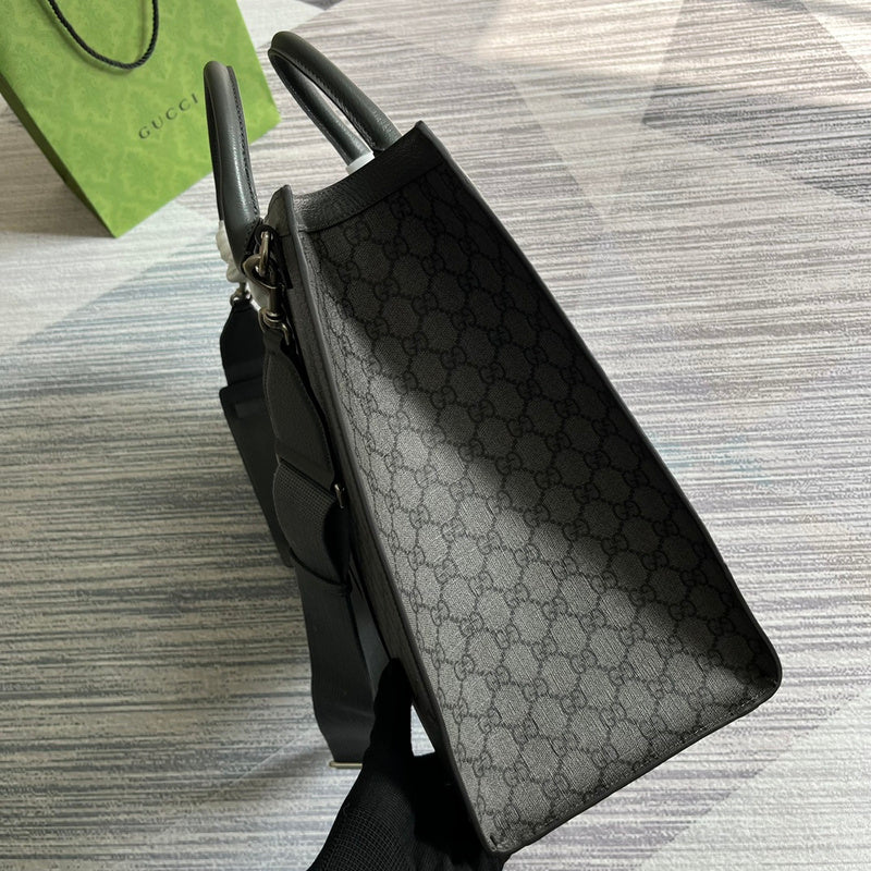 Side profile of sleek classic women's handbag – women's designer-style accessory