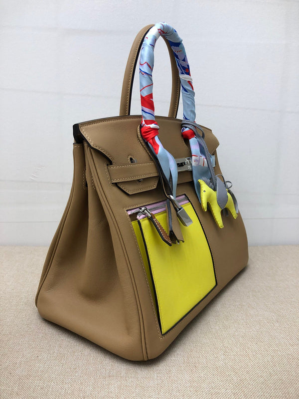 Statement handbag styled for everyday wear