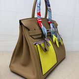 Statement handbag styled for everyday wear