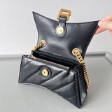 Zivas Charm Streamlined Design Statement Handbag (Modern Wardrobe Staple) – Detail View