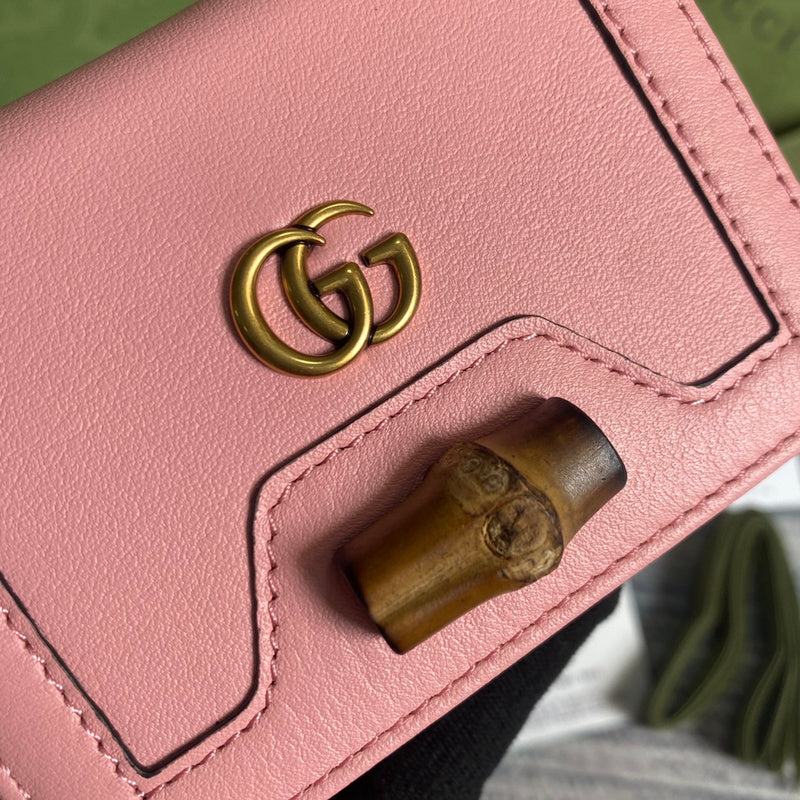 Back view of elevated signature women's handbag – women's statement bag