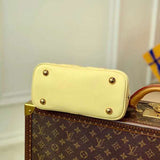 Close-up detail of modern sleek women's handbag – women's everyday handbag