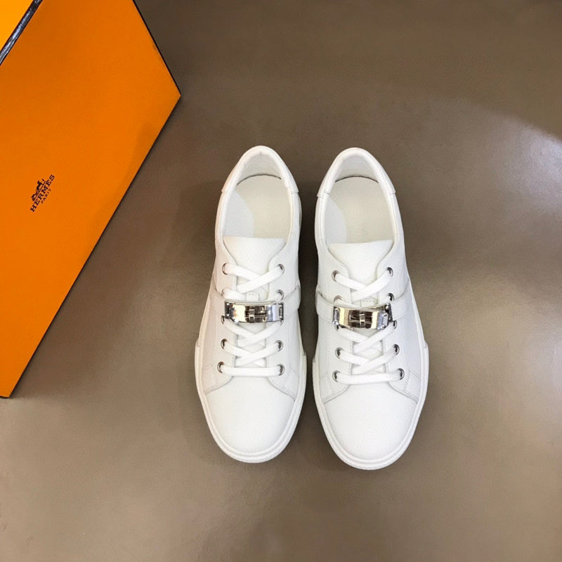 Hermes shoes Style 103 - logo and branding close-up