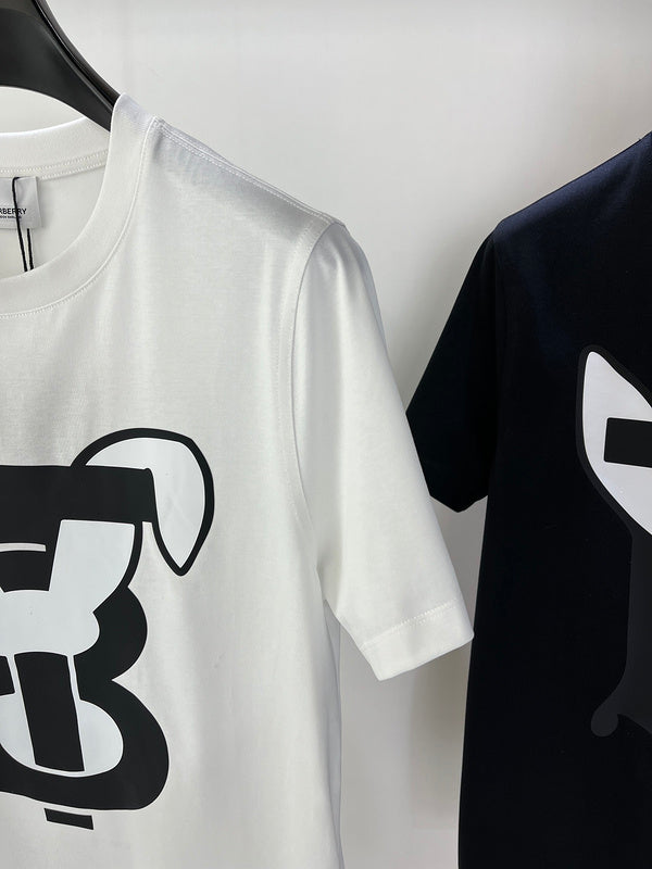 Burberry t-shirt angled view — premium authentic designer style