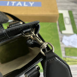 Side profile of chic elevated women's handbag – women's luxury accessory