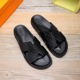 Hermes shoes Style 001 - close-up of bold signature style