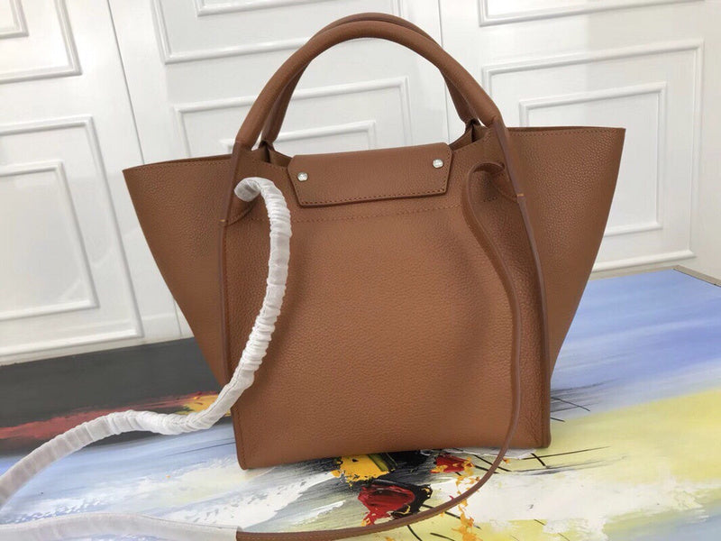 Back view of chic statement women's handbag – women's statement bag