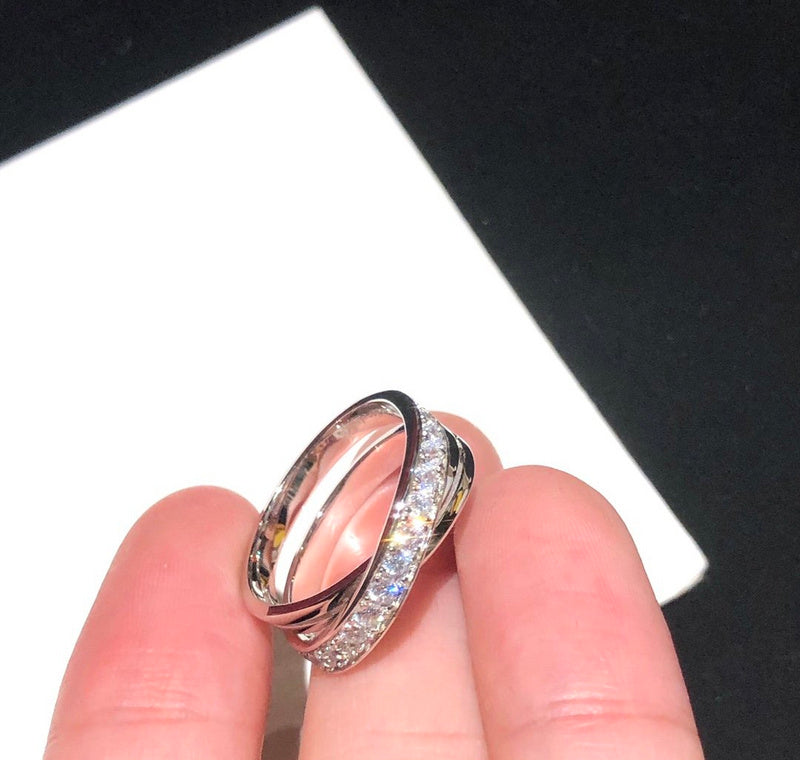 Angled view of Cartier unisex jewelry piece