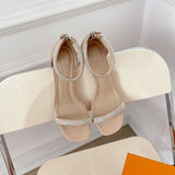 Louis Vuitton shoes Style 403 - close-up of elevated everyday design (alternate angle)