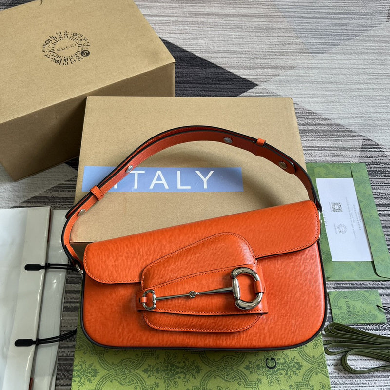 Front view of modern everyday-luxe women's handbag – women's luxury handbag