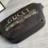 Back view of signature statement women's handbag – women's designer-style accessory