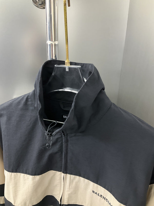 Close-up of Balenciaga designer clothing craftsmanship