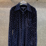 Side profile of Louis Vuitton luxury clothing with everyday silhouette