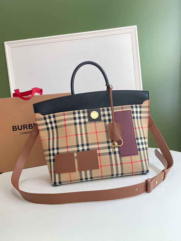 Ziva's Charm handbag – side angle view (one versatile size)