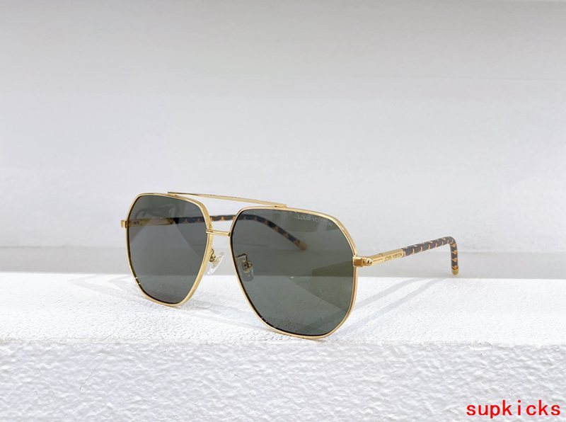 Front view of Louis Vuitton unisex sunglasses