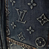 Full styled look of Louis Vuitton luxury clothing with runway-inspired design