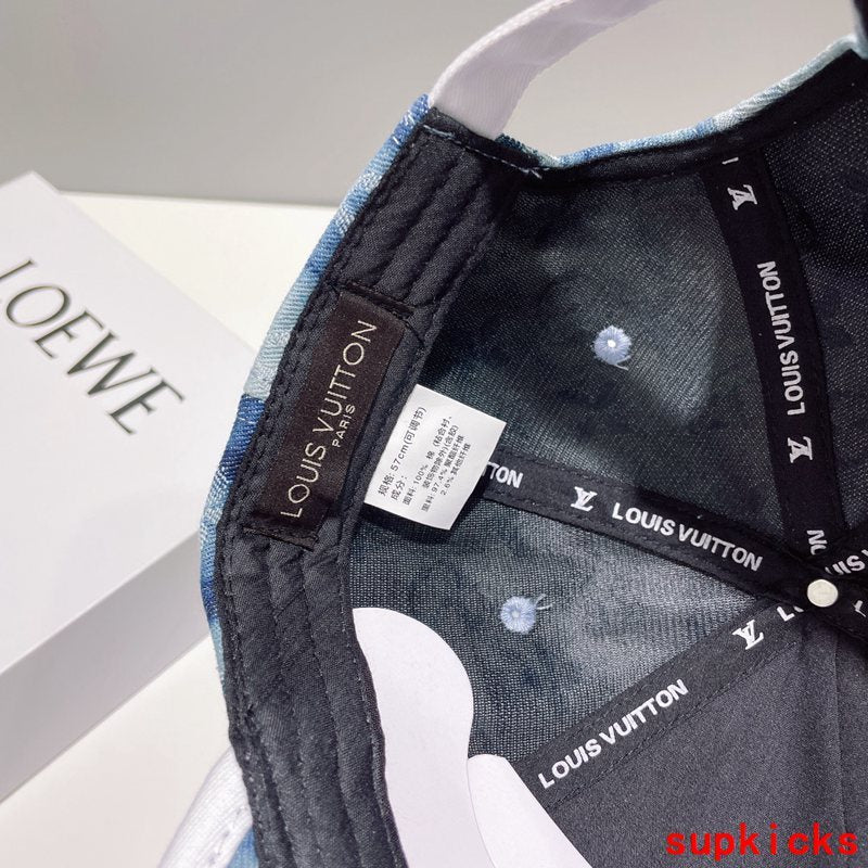 Angled view of Louis Vuitton unisex cap
