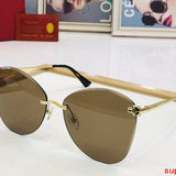 Angled view of Cartier unisex sunglasses