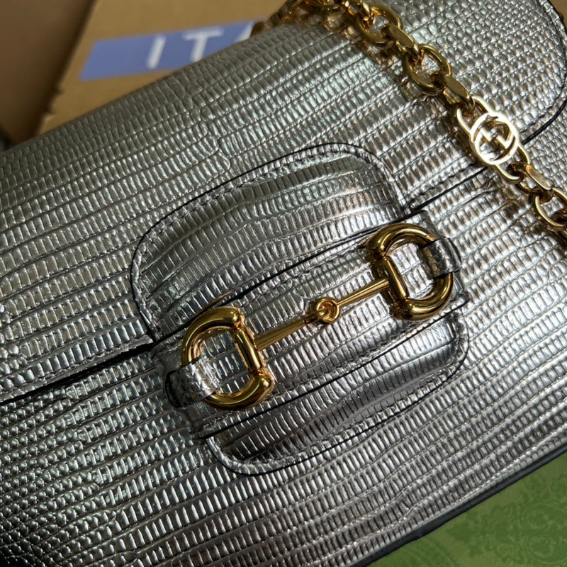 Back view of modern classic women's handbag – women's designer-style accessory