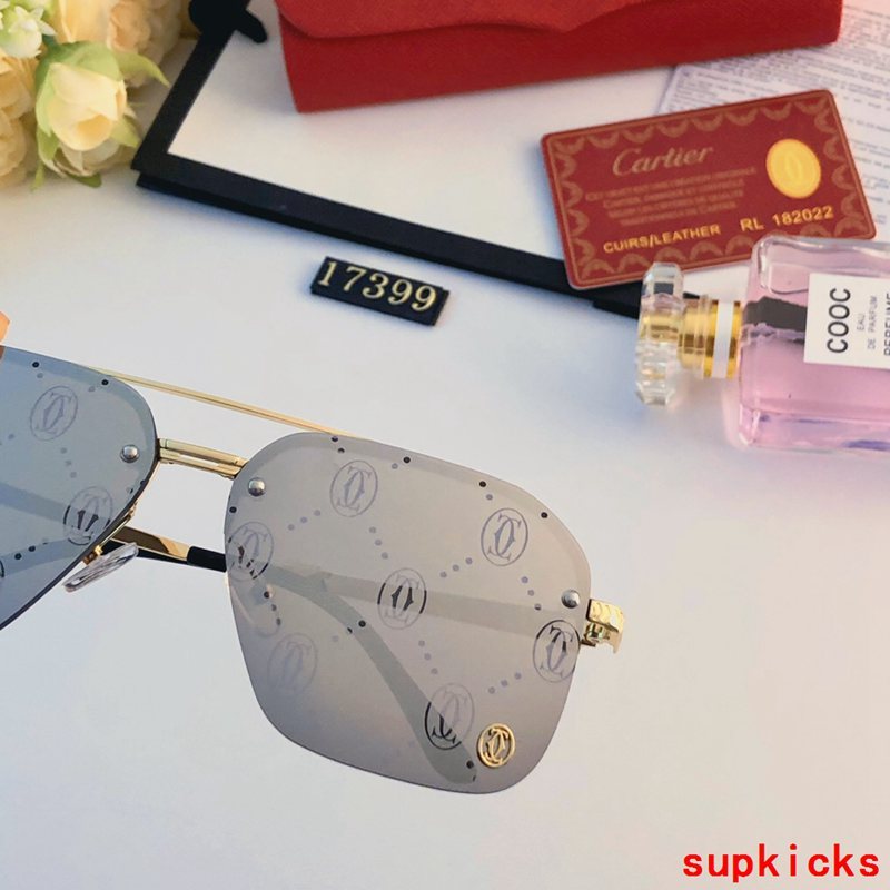 Lifestyle view of Cartier unisex sunglasses